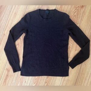 Saks Fifth Avenue Women’s 100% Cashmere Crewneck Sweater Brown Medium